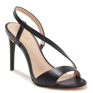 NWT Rachel Zoe Nina Leather Sandal - Black 8.5